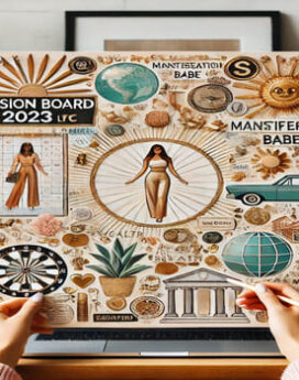 Vision Board 2023 By Manifestation Babe LLC