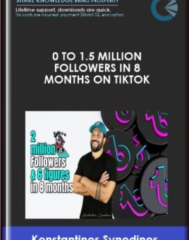 0 To 1.5 Million Followers In 8 Months On TikTok  -  Konstantinos Synodinos