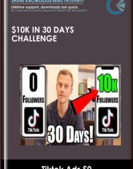 $10k in 30 Days Challenge - Tiktok Ads $0
