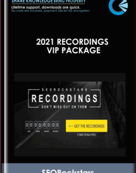 2021 Recordings VIP PACKAGE - SEORockstars