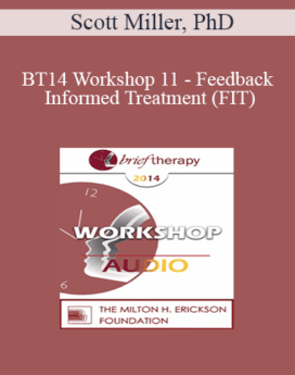 [Audio] BT14 Workshop 11 - Feedback Informed Treatment (FIT): Making Treatment FIT Consumers - Scott Miller, PhD