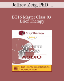 [Audio] BT16 Master Class 03 - Brief Therapy: Experiential Approaches Combining Gestalt and Hypnosis (III) - Jeffrey Zeig, PhD and Erving Polster, PhD