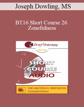 [Audio] BT16 Short Course 26 - Zonefulness: an Ericksonian Approach to Peak Performance in the Game of Life - Joseph Dowling, MS
