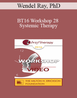 [Audio] BT16 Workshop 28 - Systemic Therapy: Lessons From the Palo Alto Group - Wendel Ray, PhD