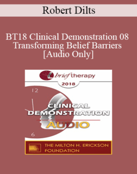 [Audio] BT18 Clinical Demonstration 08 - Transforming Belief Barriers - Robert Dilts