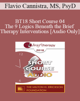 [Audio] BT18 Short Course 04 - The 9 Logics Beneath the Brief Therapy Interventions - Flavio Cannistra, MS, PsyD