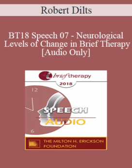 [Audio] BT18 Speech 07 - Neurological Levels of Change in Brief Therapy - Robert Dilts