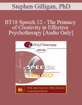 [Audio] BT18 Speech 12 - The Primacy of Creativity in Effective Psychotherapy - Stephen Gilligan, PhD