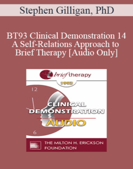 [Audio] BT93 Clinical Demonstration 14 - A Self-Relations Approach to Brief Therapy - Stephen Gilligan, PhD