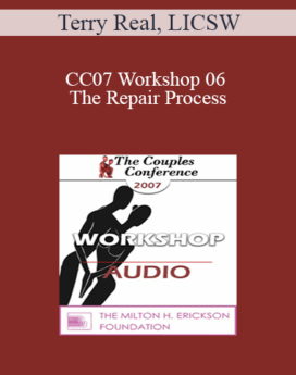 [Audio] CC07 Workshop 06 - The Repair Process: Helping Couples Get Back on Track - Terry Real, LICSW