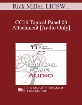 [Audio] CC16 Topical Panel 03 - Attachment - Rick Miller, LICSW, Diane Heller, Scott Woolley, PhD