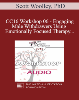 [Audio] CC16 Workshop 06 - Engaging Male Withdrawers Using Emotionally Focused Therapy - Scott Woolley, PhD