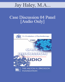 [Audio] Case Discussion 04 Panel - Jay Haley, M.A. Virginia M. Satir, A.C.S.W. Lewis R. Walberg, M.D. Joseph Wolpe, M.D.