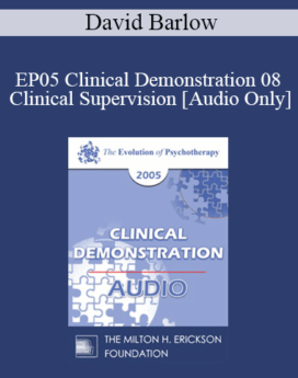 [Audio] EP05 Clinical Demonstration 08 - Clinical Supervision - David Barlow, Ph.D.