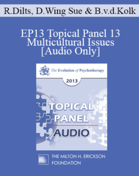 [Audio] EP13 Topical Panel 13 - Multicultural Issues - Robert Dilts, Derald Wing Sue, PhD, and Bessel van der Kolk, MD