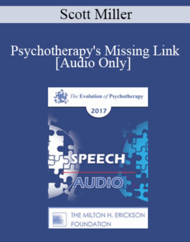 [Audio] EP17 Speech 13 - Psychotherapy's Missing Link: Why Don't the Majority of People Who Could Benefit From Seeing a Therapist Go? - Scott Miller, PhD