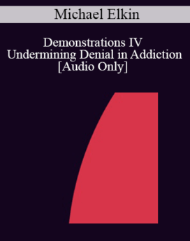 [Audio] IC92 Workshop 55b - Demonstrations IV - Undermining Denial in Addiction - Michael Elkin, M.A.