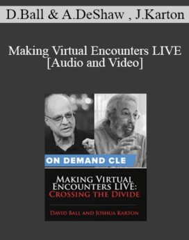 Trial Guides - Making Virtual Encounters LIVE: Crossing the Divide