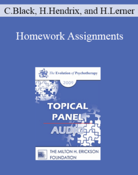 [Audio] EP09 Topical Panel 12 - Homework Assignments - Claudia Black, Harville Hendrix, and Harriet Lerner