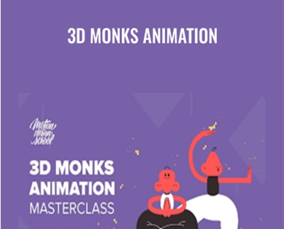 3D Monks Animation – Max Kravchenko