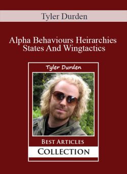 Tyler Durden – Alpha Behaviours Heirarchies States And Wingtactics