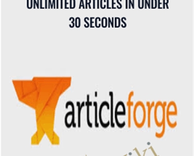 Unlimited  Articles In Under 30 Seconds