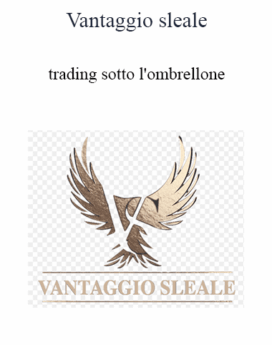 Vantaggio Sleale - Trading Sotto l'ombrellone