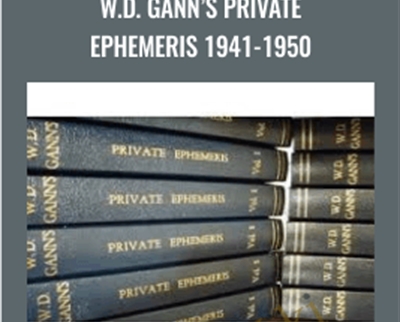 W.D. Gann' s Private Ephemeris 1941-1950