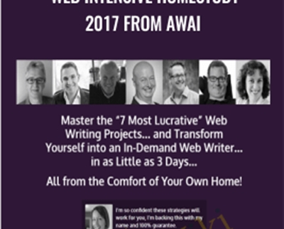 Web Intensive Homestudy 2017 from AWAI