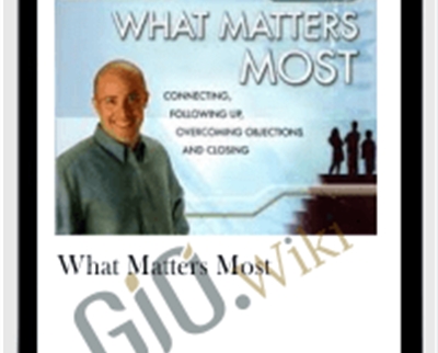 What Matters Most - Todd Falcone