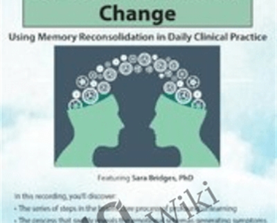 What the Brain Needs for Transformational Change: Using Memory Reconsolidation in Daily Clinical Practice - Bruce Ecker &  Sara Bridges