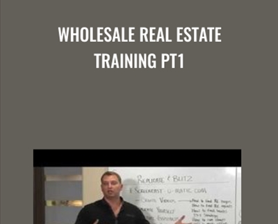 Wholesale Real Estate Training PT1 - Matt Larson